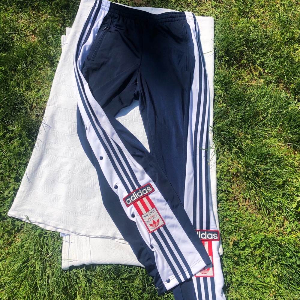 Vintage Adidas Snap Side Sweatpants